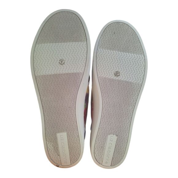 Flower Liz Clairborne Slip-On Shoe Waverly Floral size 8 M Flats Sneakers NIB - Picture 5 of 6